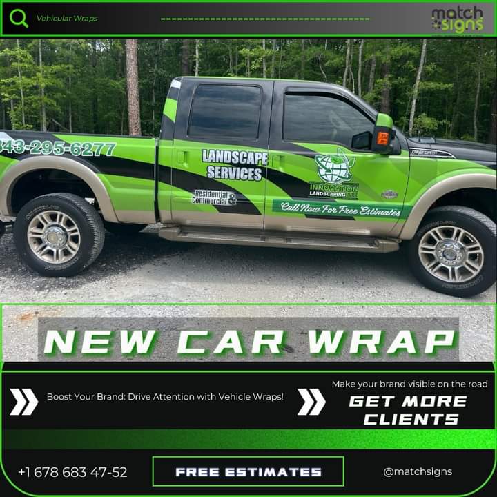 wrap parcial-car wrap-decoracion vehicular georgia-USA