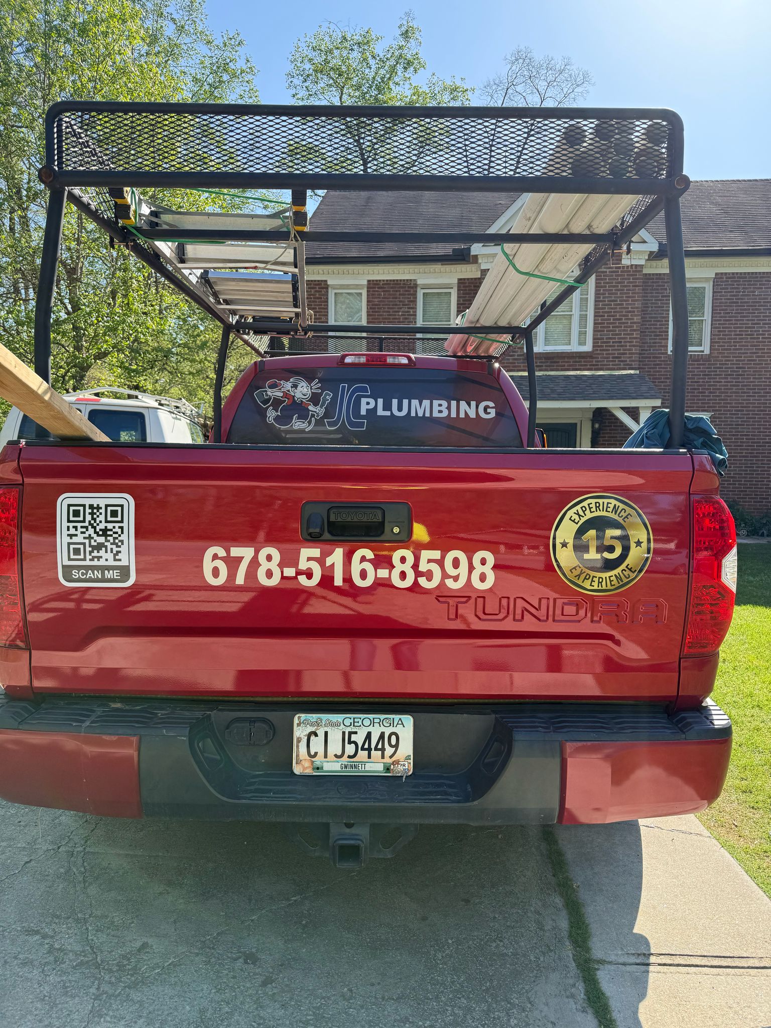 plumbing wrap car